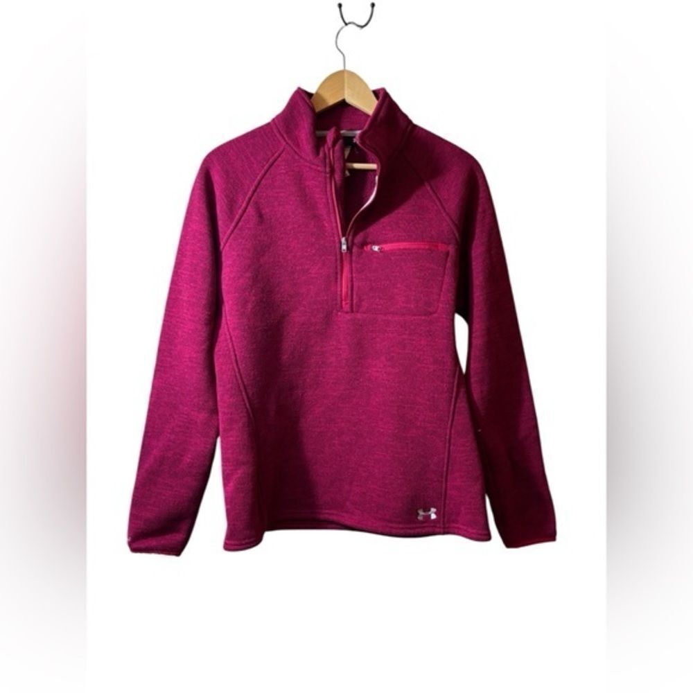 Under ARMOUR l jacket large quarter zip